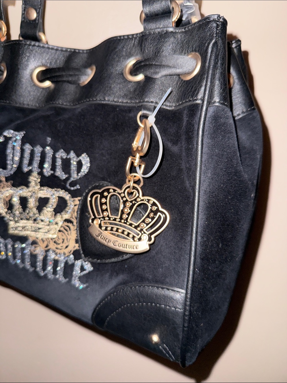 NEW Juicy Couture Royal Bloom Daydreamer in Liquorice - Picture 4 of 6